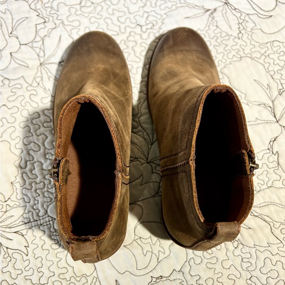 TEVA Anaya Side Zip Leather Ankle  Bootie in Brown 1120153 Women’s Sz 7 - Picture 5 of 14